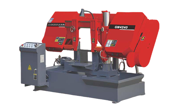 东莞生态园GW4240双柱卧式带锯床